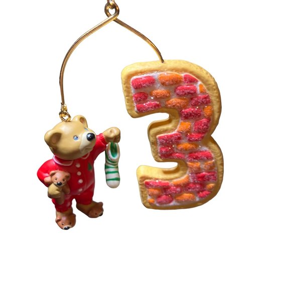 Hallmark Child's Third (3rd) Christmas Ornament - Picture 3 of 11